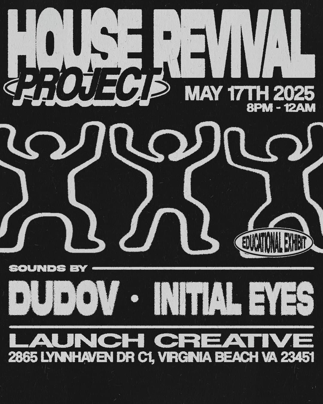 Dudov + Initial Eyes flyer