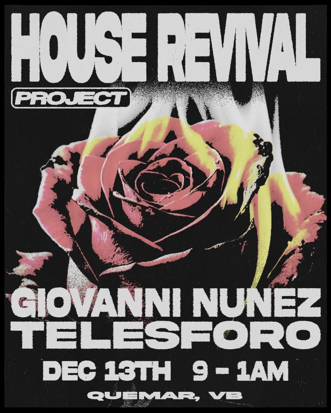 Giovanni Nunez + Telesforo flyer