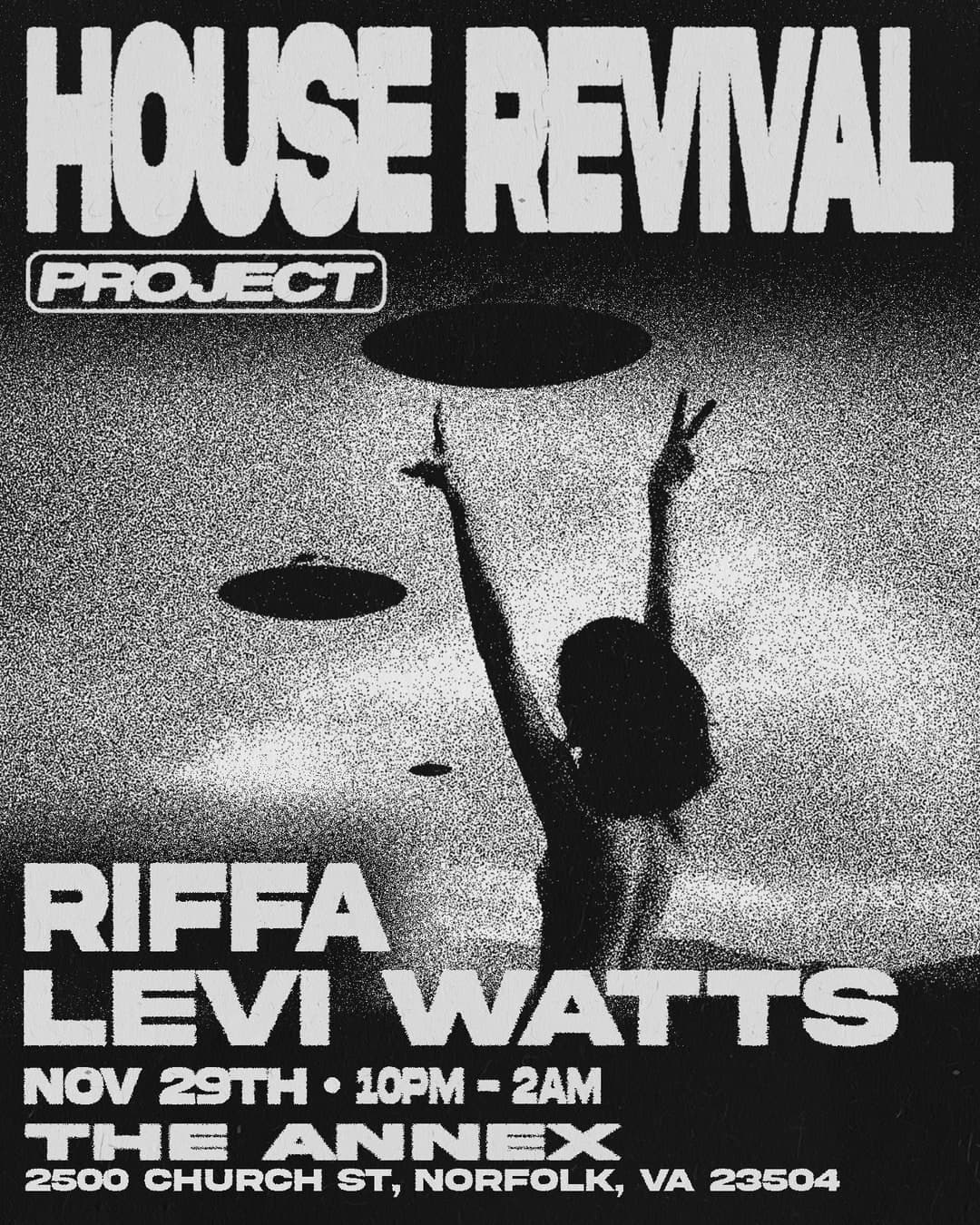 Riffa + Levi Watts flyer